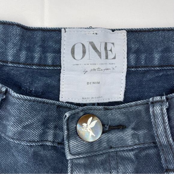 One Teaspoon Hawks Denim Shorts - Picture 5 of 9